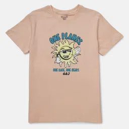 Gini and Jony Boys Printed T-shirt-55