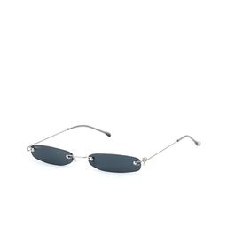 SALTY Women Black Lens & Silver-Toned Rectangle Sunglasses with-image-98