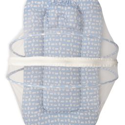 Mi Arcus Snowy Mattress Set with Mosquito Net - Blue image 2
