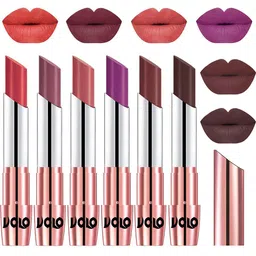 VOLO Set Of 6 Creme Matte Lipstick - 3.5g Each-63