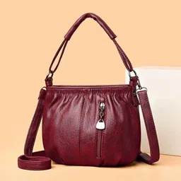 DressBerry PU Structured Sling Bag-40