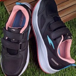 Asian Women's Black Walking Shoes-image-64