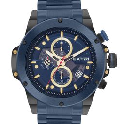EXTRI Men Dial & Stainless Steel Bracelet Style Straps Analogue Watch X6080-E-image-63