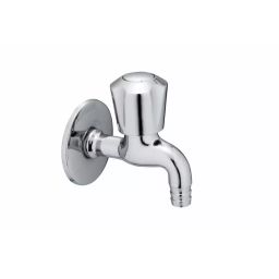Jabra Nozzle Bib Cock Sleek Series Brass Chrome Finish Wall Mount Silver-image-84