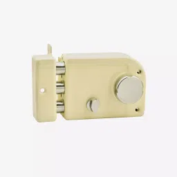 Dorset Phantom PHA 301 Trio Lock Ivory Finish Rim Lock-image-97
