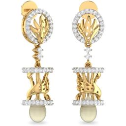 PC Jeweller Abiraj 18k Gold Earrings for Women-image-26