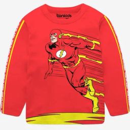 Bonkids Boys Round Neck Long Sleeves Applique Cotton T-Shirt-image-42