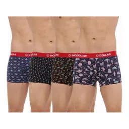 Dollar Bigboss Assorted Printed Trunks - Pack of 4-8