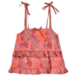 Elle Kids Coral Printed Top-picture-8
