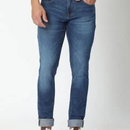 Spykar Blue Slim Fit Jeans-picture-9