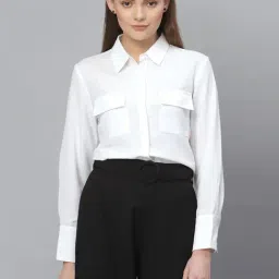 Style Quotient White Regular Fit Shirt-image-62
