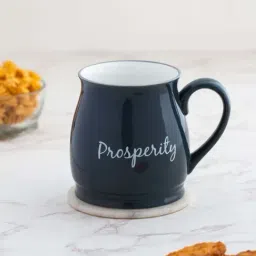 Clay Craft Fine Ceramic Pepper Milk/Tea/Coffee Mugs - 1 Piece - 350 ml each - For Home/Office/Gifting Purpose-21