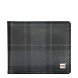 Tommy Hilfiger Black Casual Leather Bi-Fold Wallet for Men-image-39