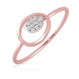 Malabar Gold and Diamonds 18k Rose Gold Diamond Ring-picture-22