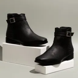 Inc.5 Women's Black Casual Booties-image-91