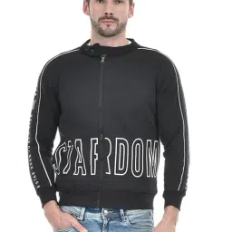 Lawman Black Cotton Regular Fit Printed Sweatshirts-image-70