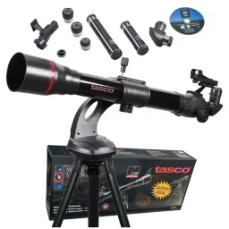 Tasco Spacestation 70 x 800mm Refractor AZ with Variable LED Red Dot Finderscope Telescope image 3