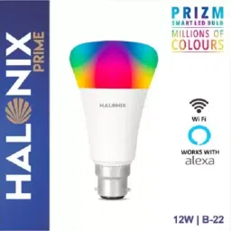 Halonix Prime Prizm 12W B22 Cool White Smart LED Bulb image 2