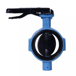 Leader 2-1/2 Inch, 65 mm Cast Iron Butterfly Valve CI 091A-image-65