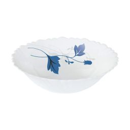 Larah by Borosil White Opalware Snacks Bowls - Set of 8 image 2