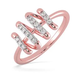 Malabar Gold and Diamonds 18k Rose Gold Diamond Ring-picture-25