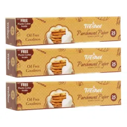 Freshee 25 mtr White Paper Parchment Roll (Pack of 5)-picture-16