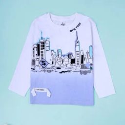 KiddoPanti Boys Multicolor Cotton Printed T-Shirts-picture-34