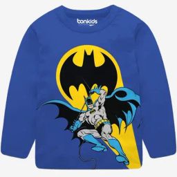 Bonkids Boys Printed Raw Edge T-Shirt-0