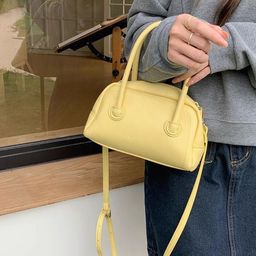 CORSICA Colourblocked PU Bowling Hobo Bag with Fringed-image-27