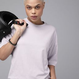 Roadster Drop-Shoulder Sleeves Boxy T-shirt-image-23