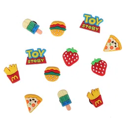 CASSIEY Set Of 12 Croc Jibbitz-27
