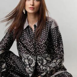 Vero Moda Brown Printed Shirt-picture-23