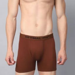Vimal Jonney Multicolor Cotton comfort fit  Trunks Pack of 2-picture-14