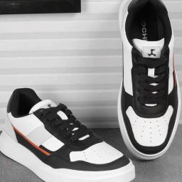 Mochi Men's Black Casual Sneakers-image-86