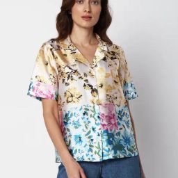 Vero Moda Multicolor Floral Print Shirt-image-63