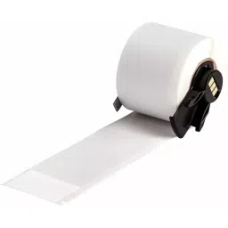 BRADY Vinyl Label Clear and White Color 4 x 1 1/2 inch for 1 AWG to 500 MCM Wire Gauge, 803PJ0-image-84