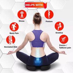 Besafe Forever Memory Foam Coccyx Seat Cushion for Tailbone, Back Support image 5