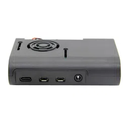Raspberry Pi 4 ABS Black Case with Fan image 5