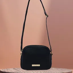 Caprese Textured Structured Sling Bag-27