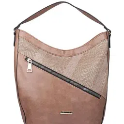 Elle Brown Hobo Handbag-image-15