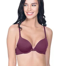 Amante Violet Under Wired Padded Push Up Bra-picture-20
