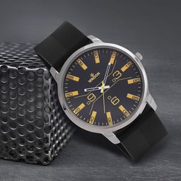 WROGN Men Black Analogue Watch WRG00041C-33