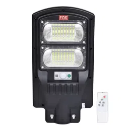 FOS 40 W Cool White 6500 Kelvin  Motion Sensor Solar Light  Black-19