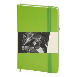 Solo Lusso Personalle Notebook Hard Cover-Plain Green, LPNB2P-13