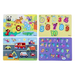 Fiddlys Wooden Jigsaw Puzzles Pack of 4 - 53 Pieces-26