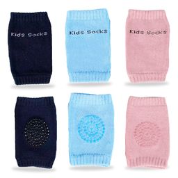 Chinmay Kids Anti-Slip Padded Stretchable Elastic Cotton Soft Comfortable Baby Knee Pads Pack of 3 - Multicolour-15