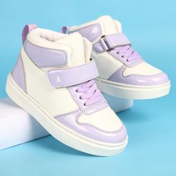 Pine Kids Velcro Closure Casual Shoes - Purple-image-67