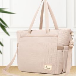 R for Rabbit Caramello Tote Diaper Bag - Beige-image-4