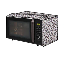 The Furnishing Tree PVC Waterproof Microwave Oven Cover Compatible for 17 L Solo 17PM-MEC2B Corals-picture-26
