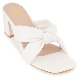 ZENVO Open Toe Block Heels image 2